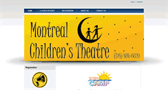 Desktop Screenshot of childrens-theatre.ca